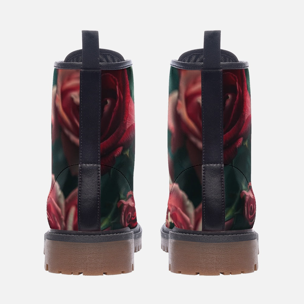 Its all about the roses Casual Leather Lightweight boots