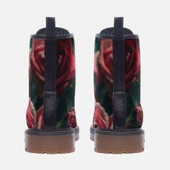 Its all about the roses Casual Leather Lightweight boots