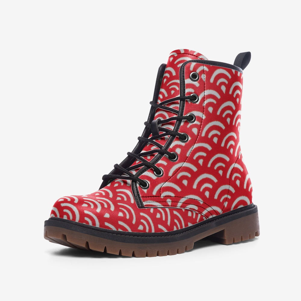 Japanese Wave Casual Leather Lightweight boots