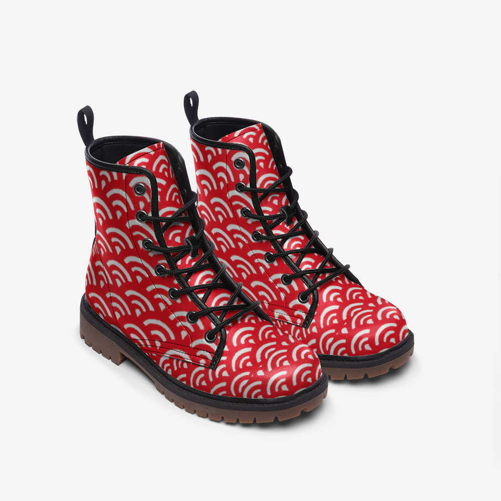 Japanese Wave Casual Leather Lightweight boots