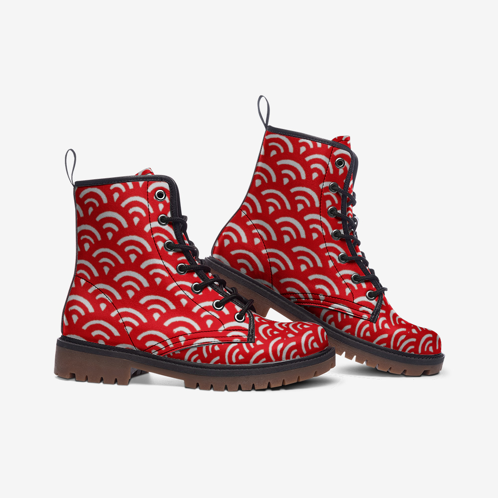 Japanese Wave Casual Leather Lightweight boots
