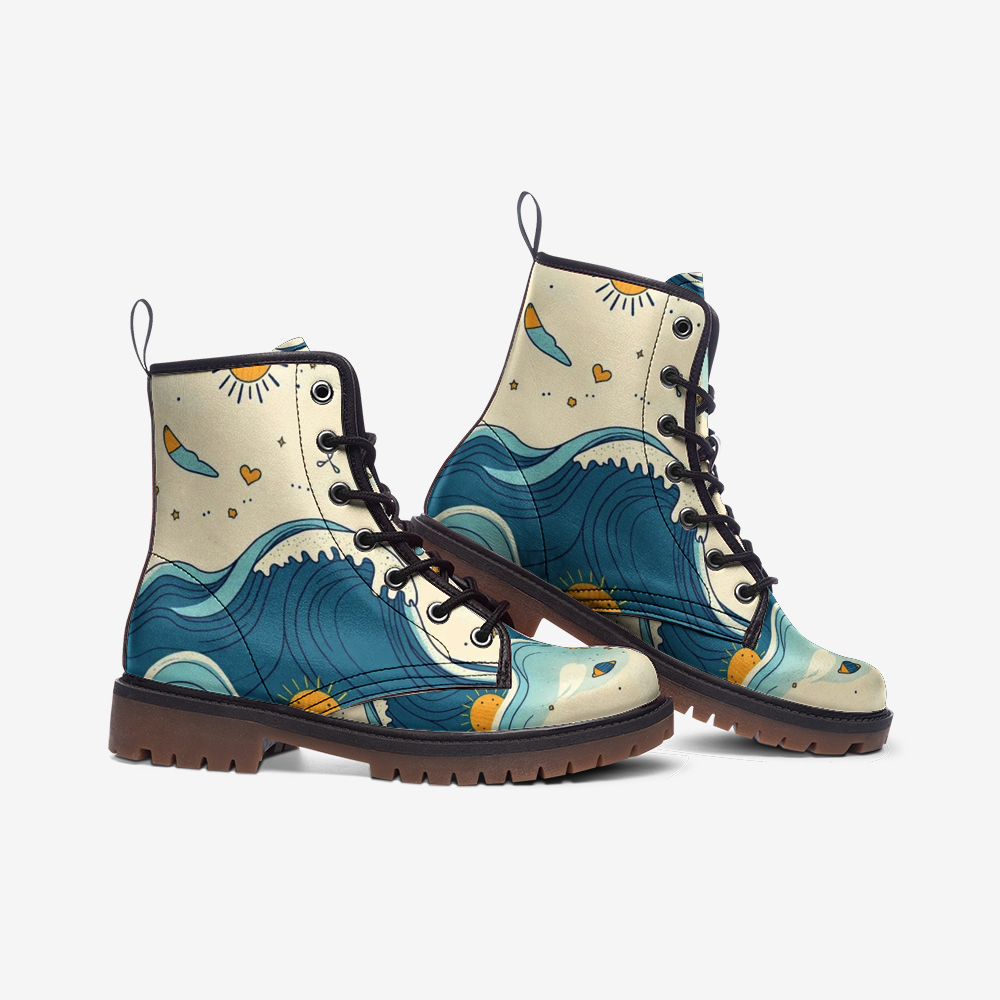 All over clouds Casual Leather Lightweight boots