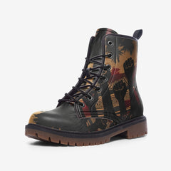 Black lives matter Casual Leather Lightweight boots