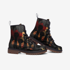 Black lives matter Casual Leather Lightweight boots