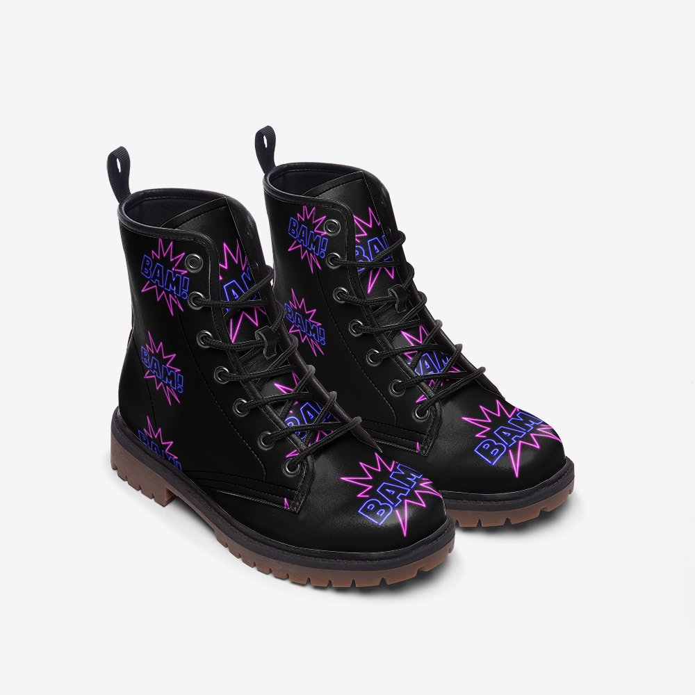 Bam! Casual Leather Lightweight boots