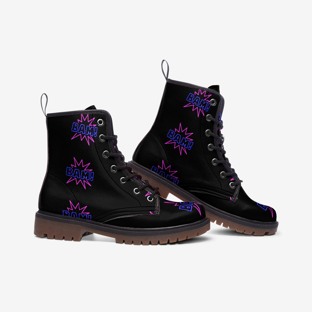 Bam! Casual Leather Lightweight boots